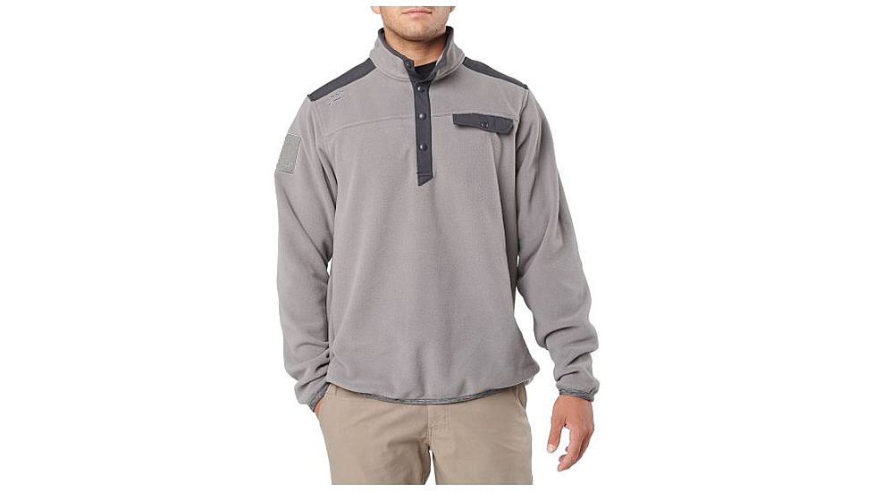 5.11 Tactical Apollo Tech Fleece Tech Shirt - Men's, Coin, Medium, 72124-352-M