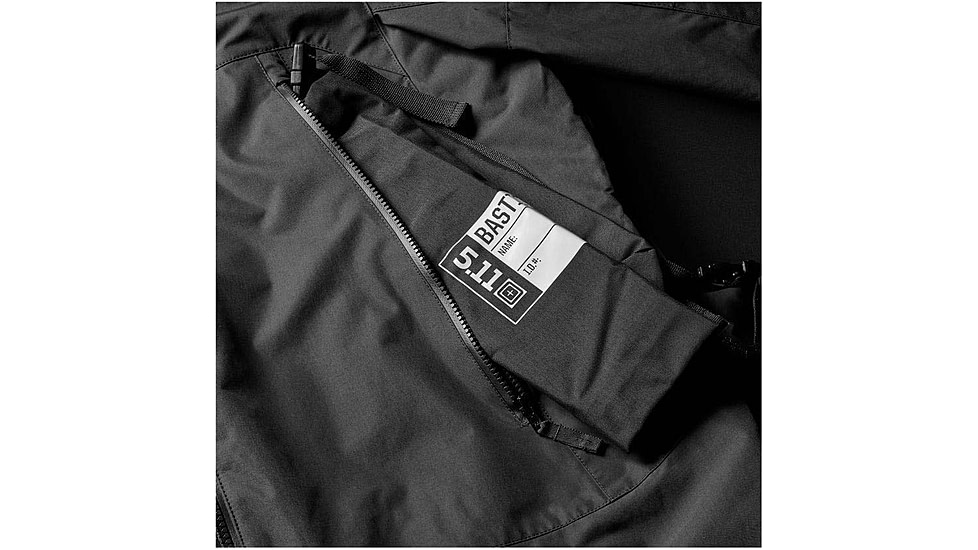 5.11 Tactical Bastion Jacket - Mens, Black, Large, 48374ABR-019-L