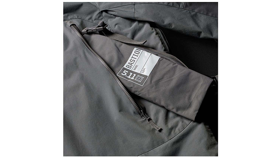 5.11 Tactical Bastion Jacket - Mens, Storm, Small, 48374ABR-092-S