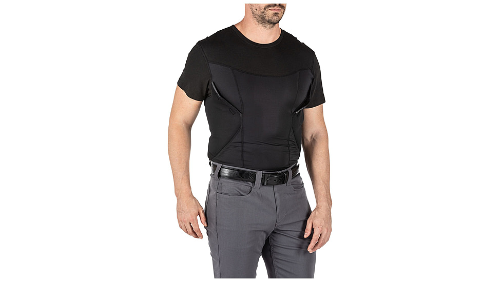 5.11 Tactical CAMS S/S Baselayer - Mens, Black, 2XL, 41222ABR-019-2XL