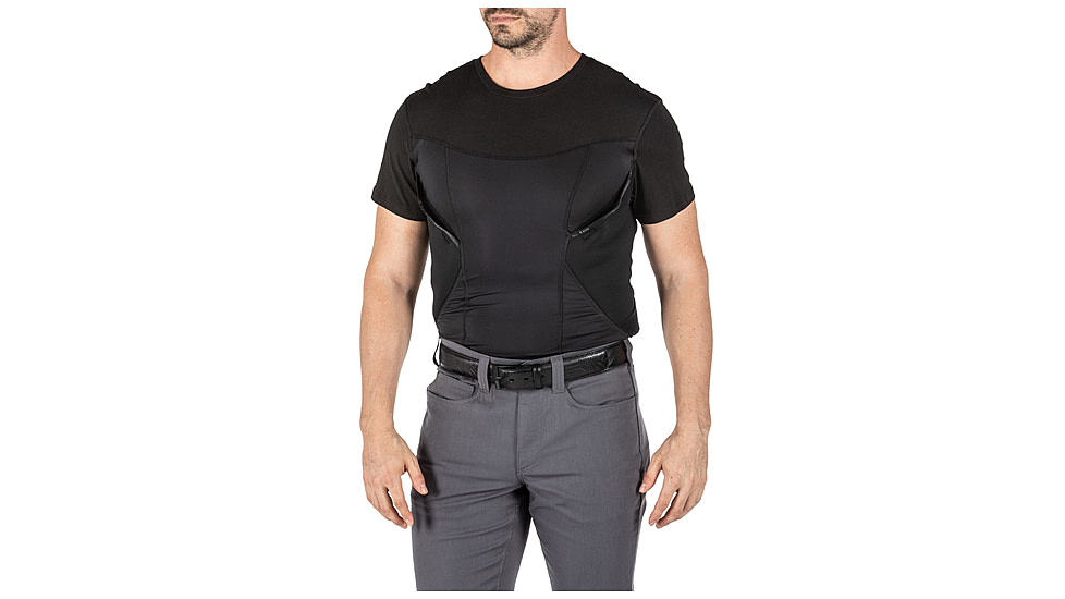 5.11 Tactical CAMS S/S Baselayer - Mens, Black, 2XL, 41222ABR-019-2XL