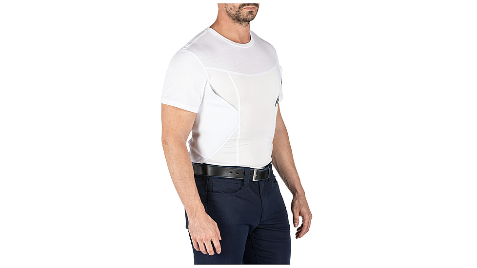 5.11 Tactical CAMS S/S Baselayer - Mens, White, L, 41222ABR-010-L