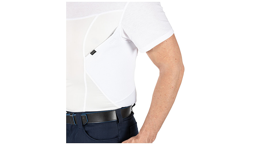 5.11 Tactical CAMS S/S Baselayer - Mens, White, L, 41222ABR-010-L