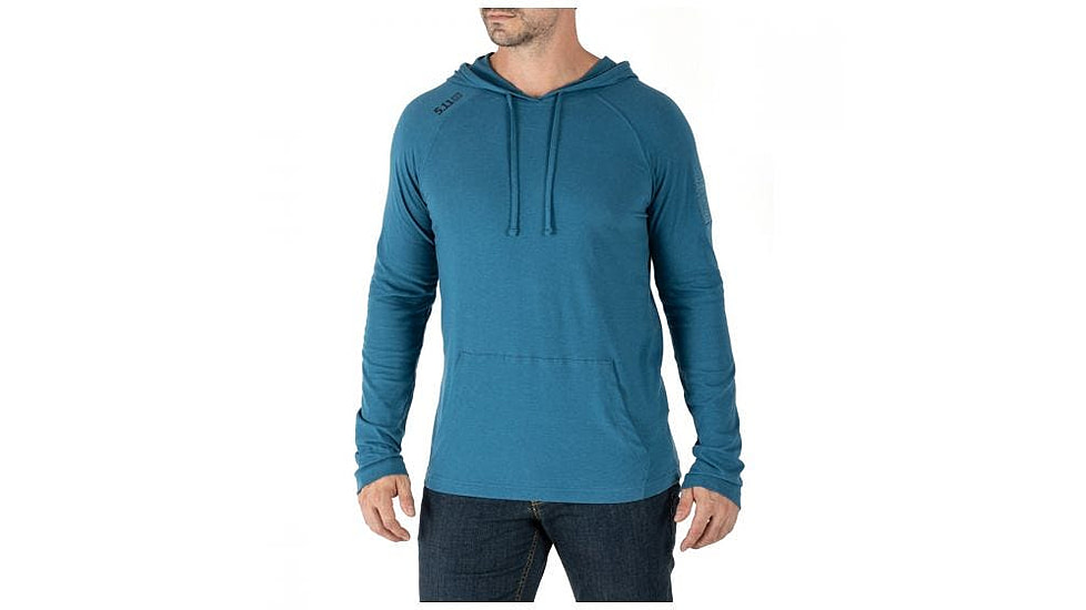 5.11 Tactical Cruiser Performance Long Sleeve Hoodie - Mens, Tidal, Extra Large, 72139-631-XL