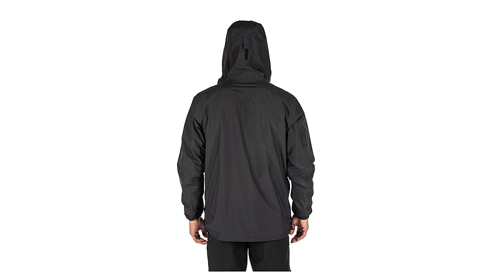 5.11 Tactical Duty Rain Shell Jacket - Mens, Black, 2XL, 48353ABR-019-2XL