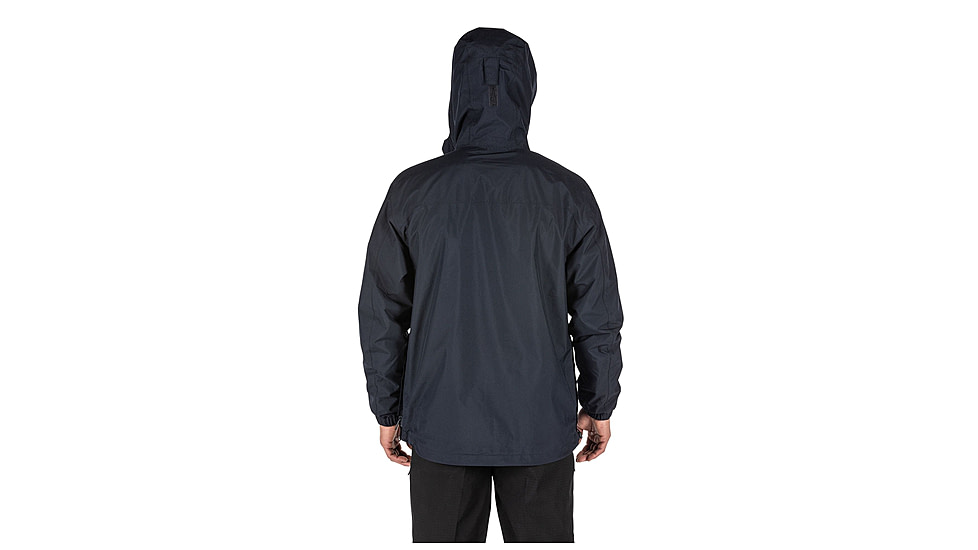 5.11 Tactical Duty Rain Shell Jacket - Mens, Dark Navy, 2XL, 48353ABR-724-2XL