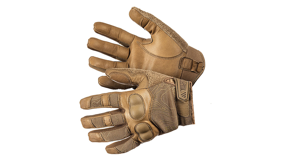 5.11 Tactical Hard Times 2 Glove, Kangaroo, L, 59379-134-L