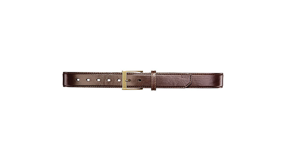 5.11 Tactical 1.5in Leather Casual Belt, Plain - Men's, Classic Brwn, 2XL, 59501-109-2XL