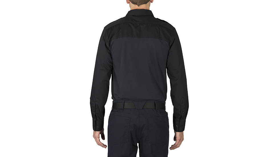 5.11 Tactical Taclite PDU Rapid Long Sleeve Shirt - Men's, Extra Large, Regular, Midnight Navy, 72093-750-XL-R