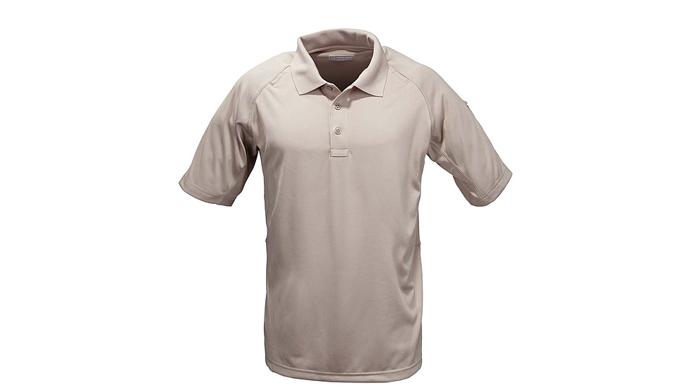 5.11 Tactical Performance Short Sleeve Polo - Men's, 5XL, Tall, Silver Tan, 71049T-160-5XL