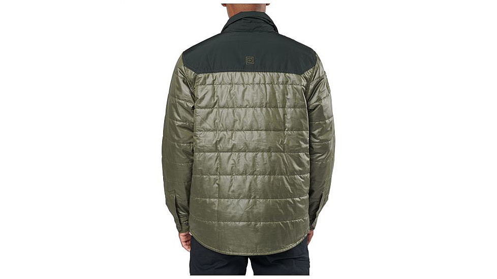 5.11 Tactical Peninsula Insulator Shirt Jacket, Moss Heather - 72123-276-M