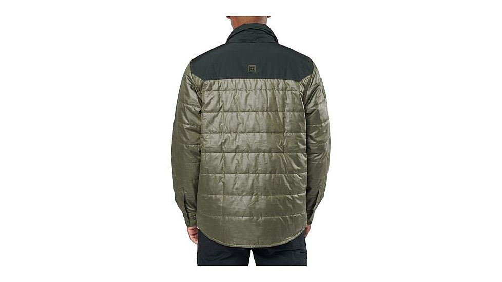 5.11 Tactical Peninsula Insulator Shirt Jacket, Moss Heather - 72123-276-XS