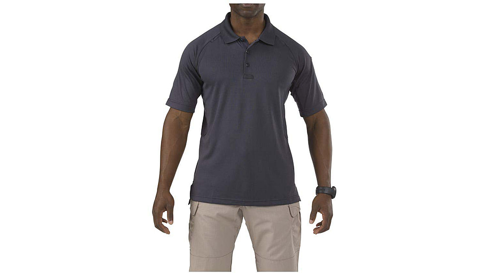 5.11 Tactical Performance Polo - Mens, 2XL, Tall, Charcoal, 71049T-018-2XL