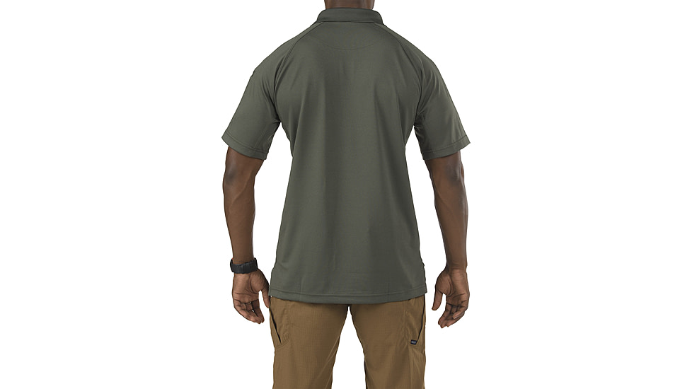 5.11 Tactical Performance Short Sleeve Polo - Mens, TDU Green, 2XL, 71049T-190-2XL