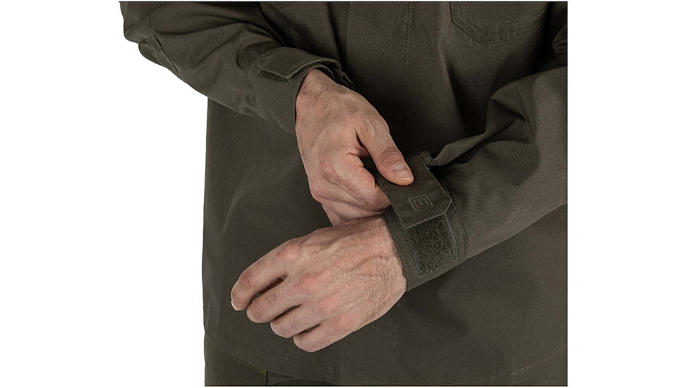 5.11 Tactical Quantum TDU FD Long Sleeve Shirt - Mens, Ranger Green, Large, 72524-186-L-R