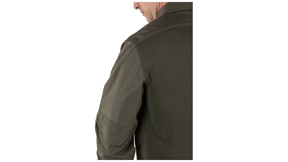 5.11 Tactical Quantum TDU FD Long Sleeve Shirt - Mens, Ranger Green, Large, 72524-186-L-R