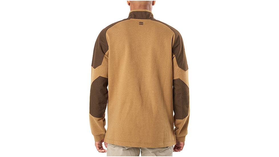 5.11 Tactical Radar Fleece 1/2 Zip, Kangaroo - 72102-134-2XL