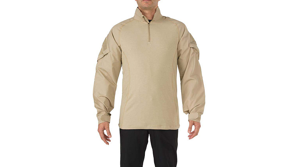 5.11 Tactical Rapid Assault Shirt - Mens, TDU Khaki, XL, 72194ABR-162-XL