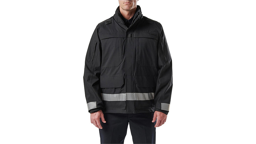 5.11 Tactical Waterproof Responder Parka 2.0 - Men's, Black, Regular, Extra Large, 48378ABR-019-XL