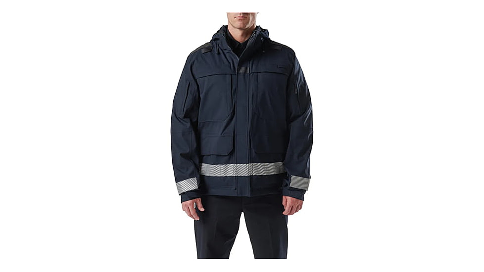 5.11 Tactical Waterproof Responder Parka 2.0 - Men's, Dark Navy, Regular, Large, 48378ABR-724-L