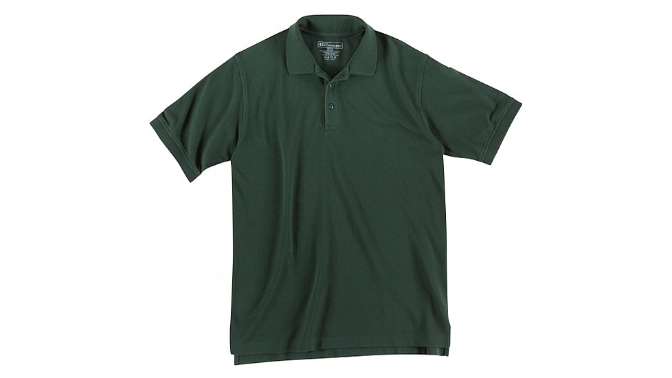 5.11 Tactical Short Sleeve Utility Polo, L.E. Green, XL 41180-860-XL