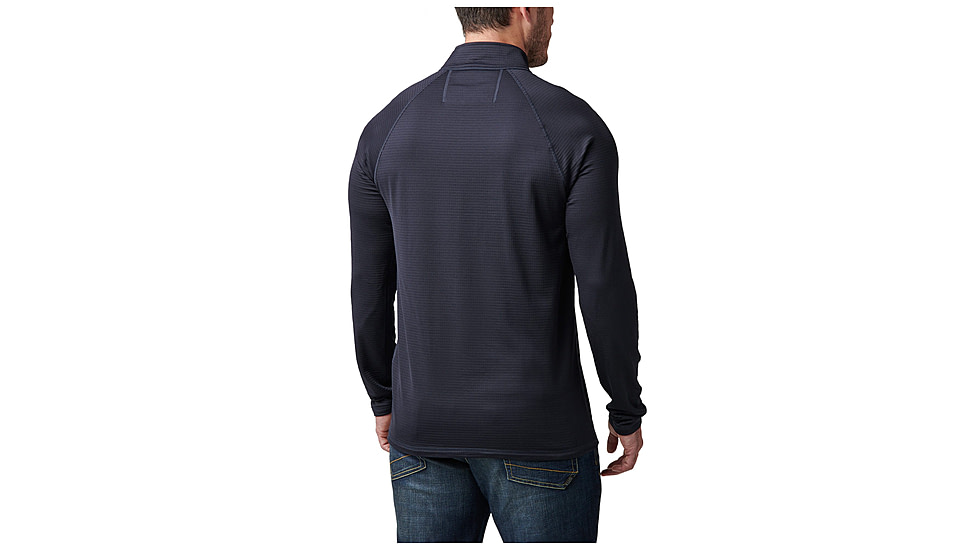 5.11 Tactical Stratos 1/4 Zip Midlayer - Mens, Dark Navy, Small, 72235-724-S