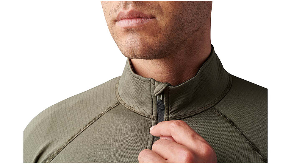 5.11 Tactical Stratos 1/4 Zip Shirt - Mens, Ranger Green, M, 72235-186-M