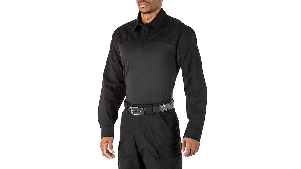 5.11 Tactical Stryke PDU Rapid L/S Shirt - Mens, Black, LR, 72519ABR-019-L-R