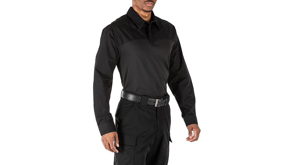 5.11 Tactical Stryke PDU Rapid L/S Shirt - Mens, Black, LR, 72519ABR-019-L-R