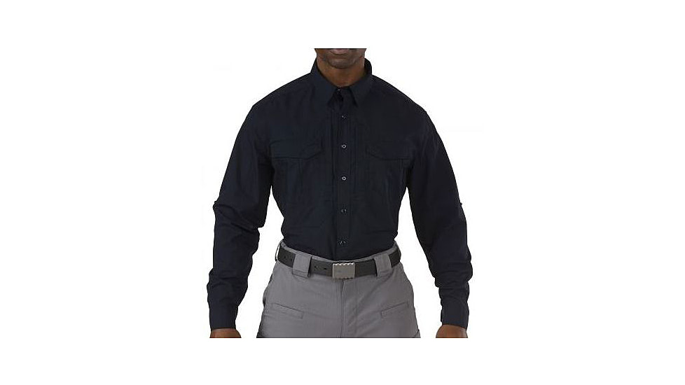5.11 Tactical Stryke L/S Shirt - Mens, Dark Navy, 2XL, 72399ABR-724-2XL