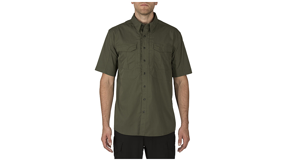 5.11 Tactical Stryke Shirt S/S - Mens, TDU Green, 3XL, 71354ABR-190-3XL