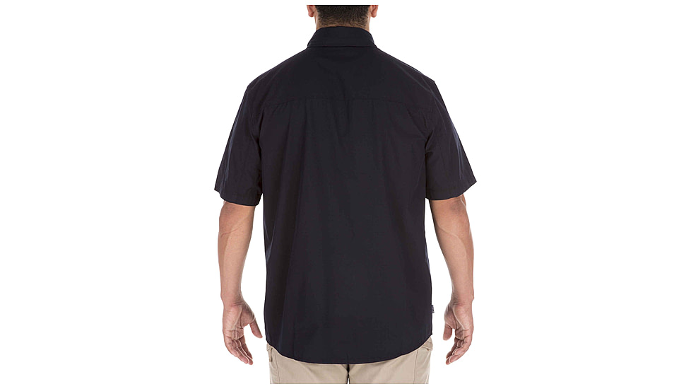 5.11 Tactical Stryke Shirt S/S - Mens, Dark Navy, XL, 71354ABR-724-XL