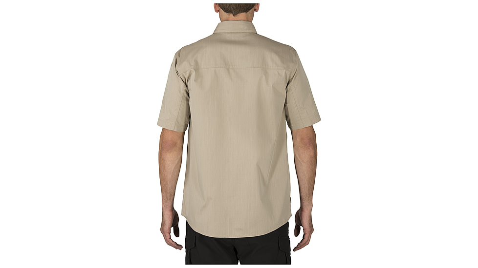 5.11 Tactical Stryke Shirt S/S - Mens, Khaki, 2XL, 71354ABR-055-2XL