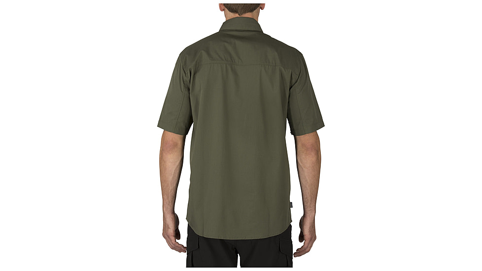 5.11 Tactical Stryke Shirt S/S - Mens, TDU Green, XL, 71354ABR-190-XL
