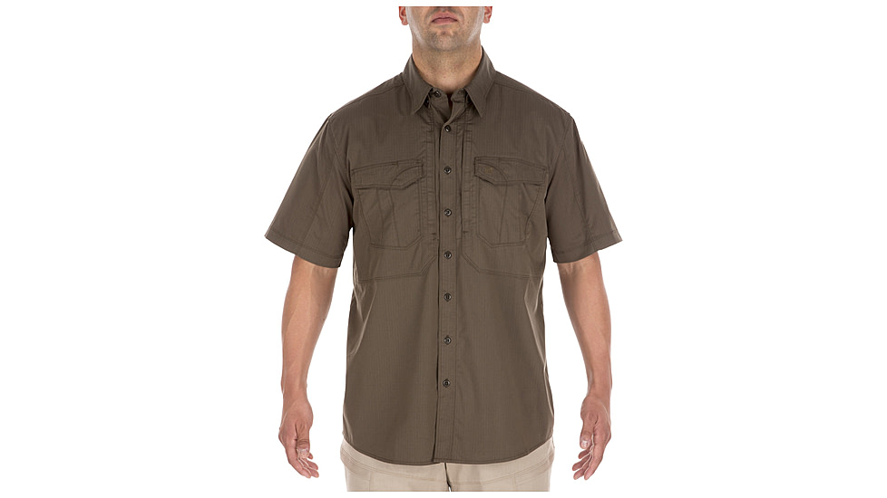 5.11 Tactical Stryke Shirt S/S - Mens, Tundra, 2XL, 71354ABR-192-2XL