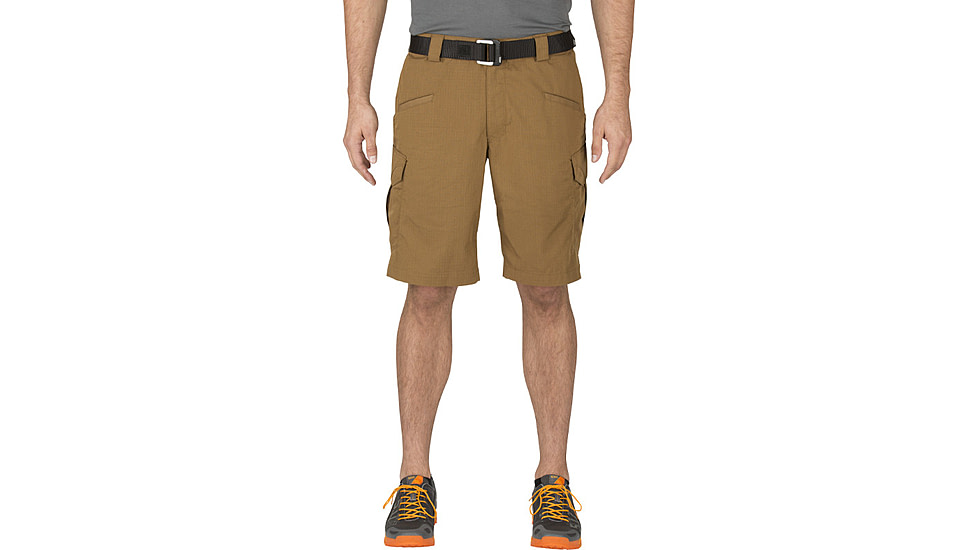 5.11 Tactical Stryke 11in Short - Mens, Battle Brown, 31, 73327ABR-116-31