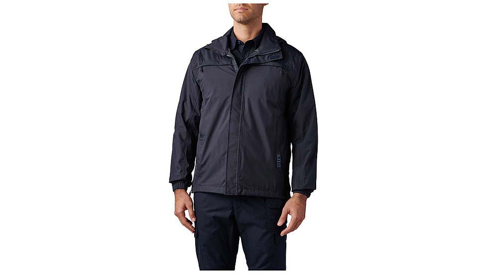 5.11 Tactical Tac-Dry Rainshell 2.0 Jacket - Mens, Dark Navy, 2XL, 48372ABR-724-2XL