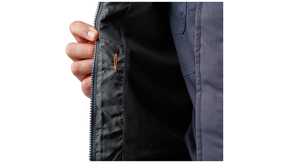 5.11 Tactical Tac-Dry Rainshell 2.0 Jacket - Mens, Dark Navy, 2XL, 48372ABR-724-2XL