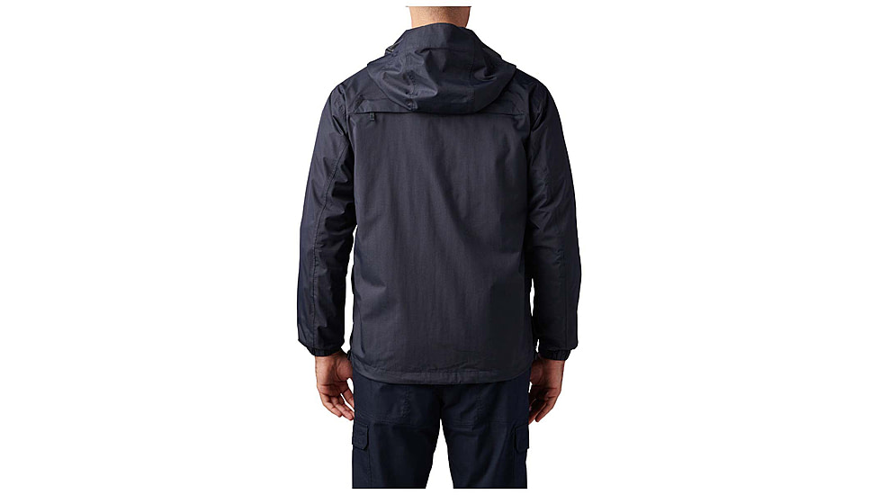 5.11 Tactical Tac-Dry Rainshell 2.0 Jacket - Mens, Dark Navy, 2XL, 48372ABR-724-2XL