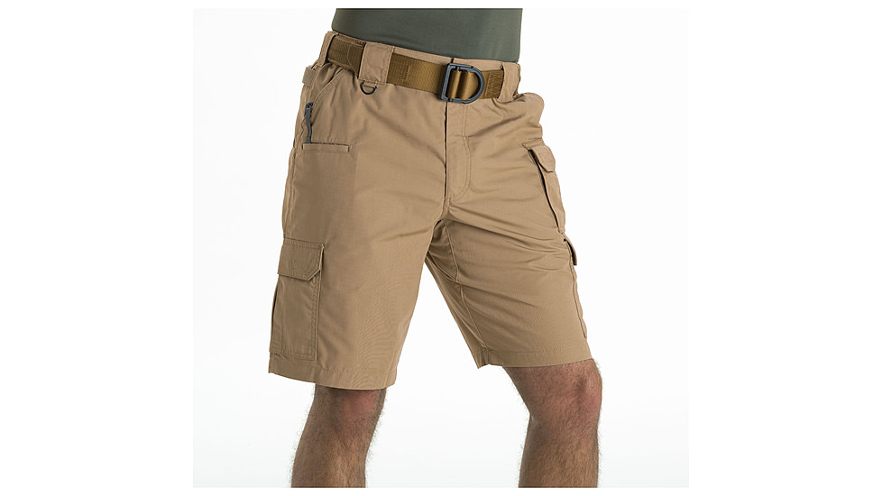 5.11 Tactical Taclite Pro 11in Ripstop Shorts - Mens, Coyote, 34, 73308ABR-120-34-R