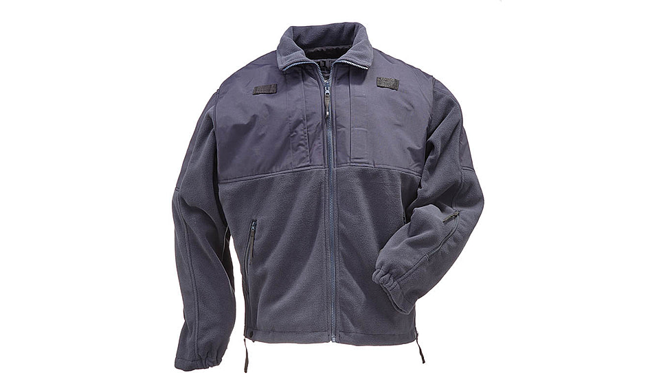 5.11 Tactical Fleece Jacket - Men's, Dark Navy, Extra Large, 48038-724-XL