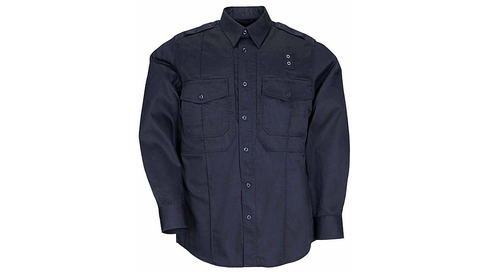 5.11 Tactical Tclt Pdu L/s B-cl Shirt, Midnight Navy, 72366ABR-750-L-R