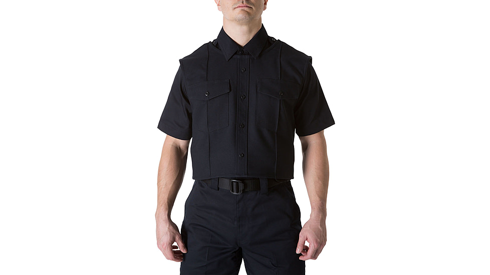 5.11 Tactical Uniform Outer Carrier Class A Shirt - Men's, Large-Extra Large, Tall, Midnight Navy, 49032T-750-L/XL-T
