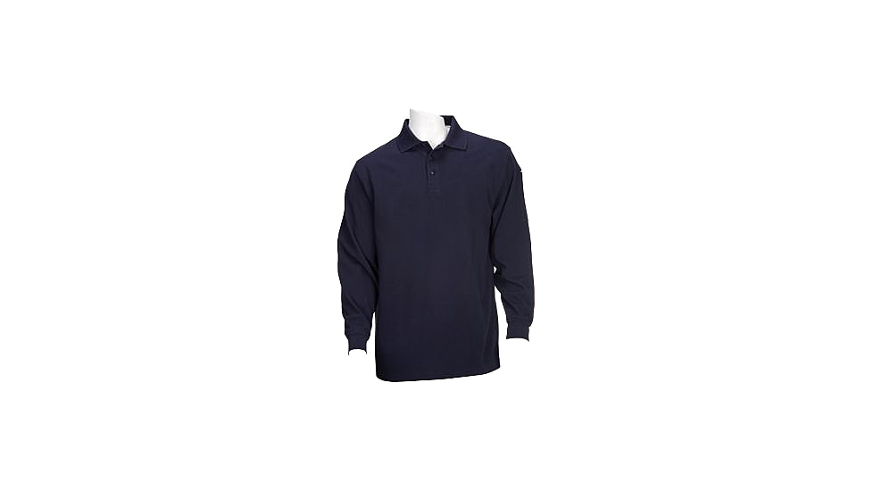 5.11 Tactical Utility Long Sleeve Polo - Men's, Dark Navy, 3XL, 72057-724-3XL