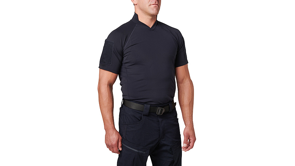 5.11 Tactical V.XI Sigurd Short Sleeve Shirt - Men's, Dark Navy, Regular, Extra Large, 41288-724-XL-R