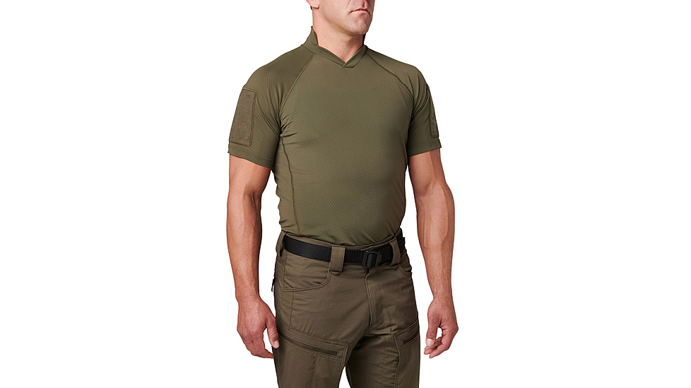 5.11 Tactical V.XI Sigurd Short Sleeve Shirt - Mens, Ranger Green, XL, Regular, 41288-186-XL-R