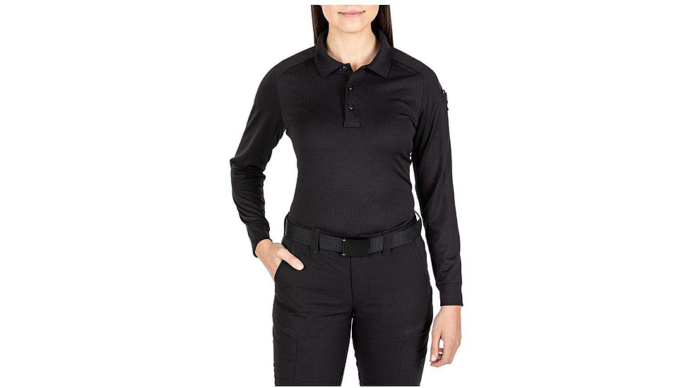 5.11 Tactical Womens Performance Long Sleeve Polo - 62408-018-L