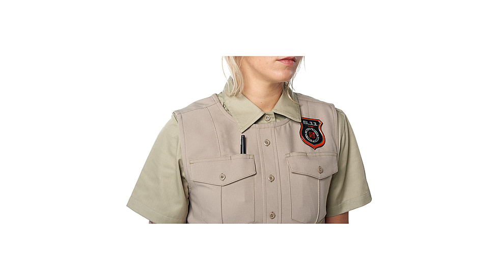 5.11 Tactical Womens Uniform Outer Carrier Class A, Silver Tan, M R 49033-160-M-R