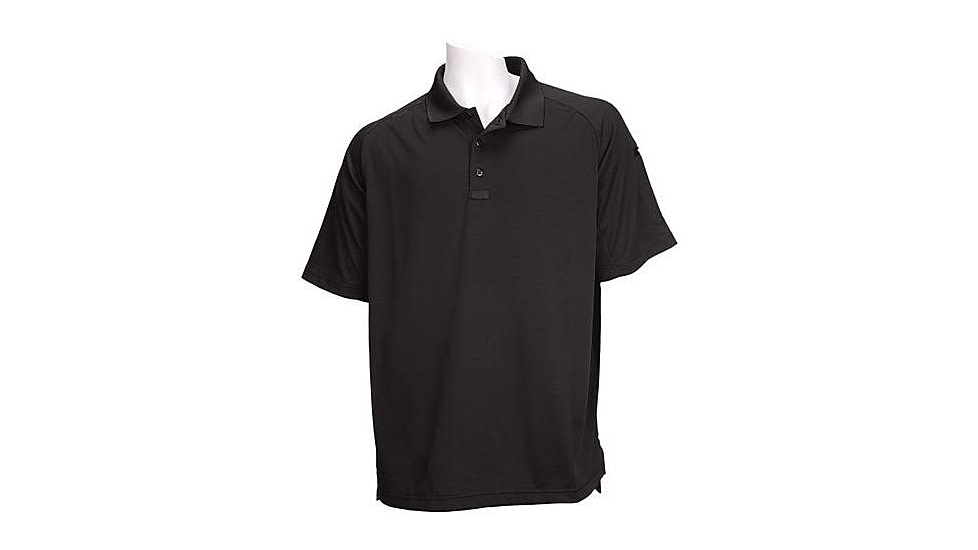 5.11 Tactical Performance Short Sleeve Polo - Men's, Small, Regular, Black, 71049-019-S
