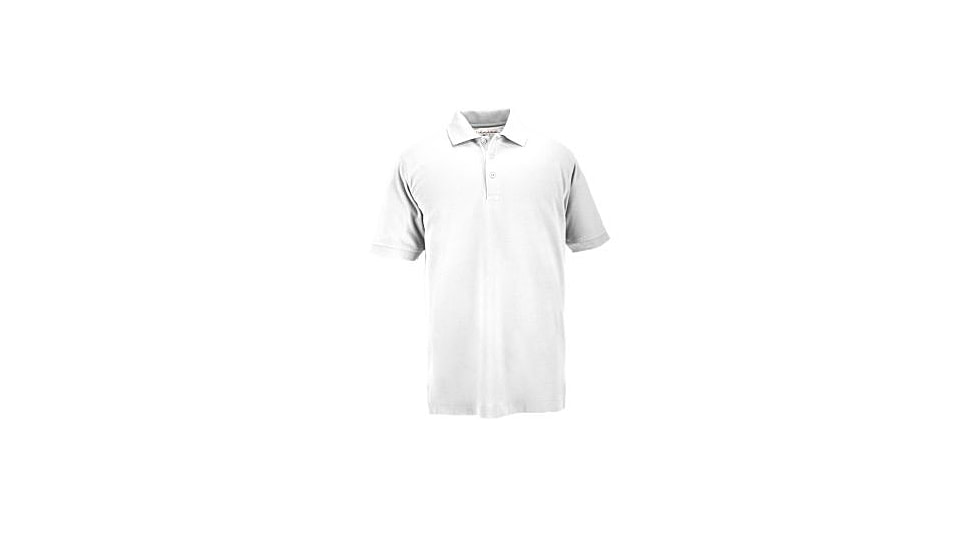 5.11 Tactical Professional Short Sleeve Polo - Men's, Medium, Regular, White, 41060-010-M